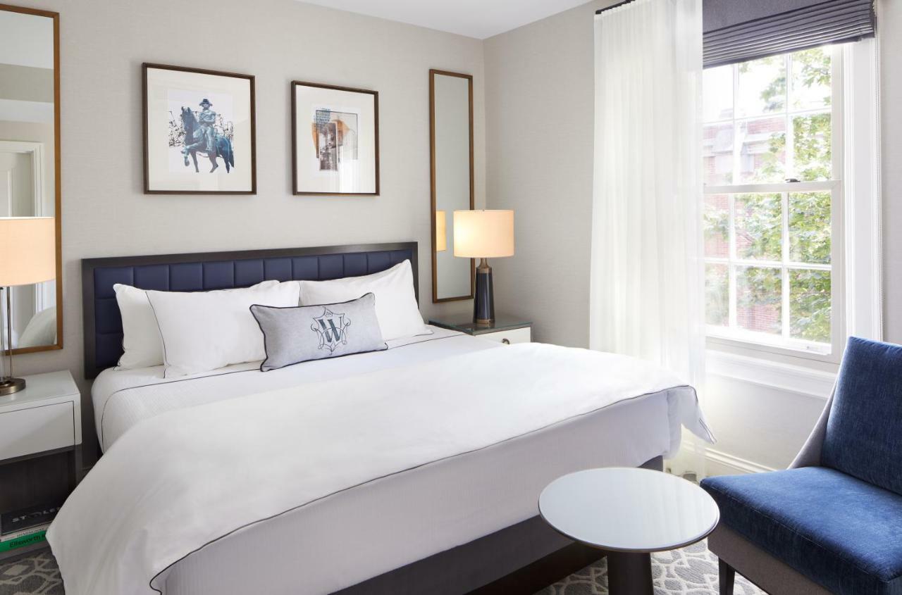 ザ ホイットニー ホテル ボストン エクステリア 写真 A bedroom at the Hotel Commonwealth